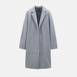 Zara Felt Texture Coat